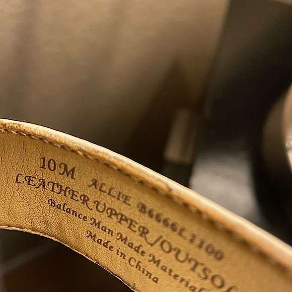 Sam Edelman Allie double strap ankle buckle leather heels size 10 - Picture 6 of 8